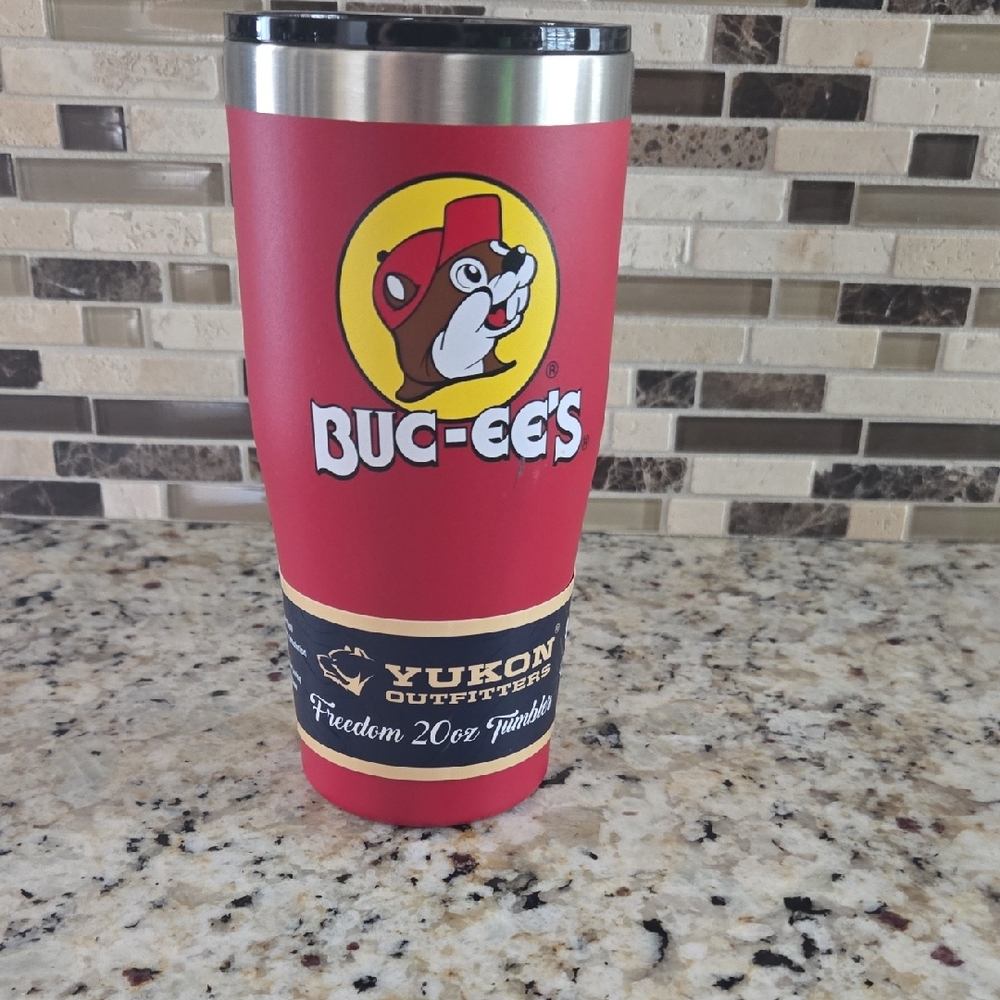 Buc-ee's Red Travel Tumbler by Yukon Outfitters